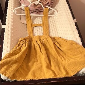 Zara Golden Yellow Kids Dress